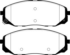 EBC 2015+ Kia Sedona 3.3L Ultimax2 Front Brake Pads