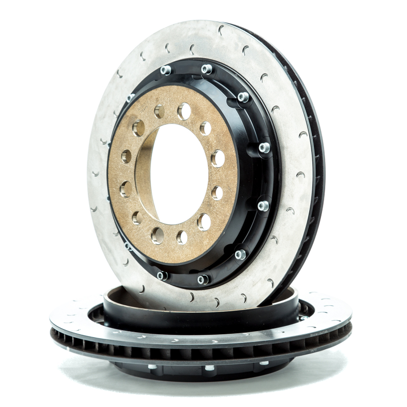 Alcon 2007+ Jeep JK w/ 6x5.5in Hub 355x22mm Rotor 4-Piston Calipers Rear Brake Upgrade Kit - Red - Image 2