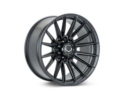 Alternative view of Vossen HFX-2 22x10 - 8x170 - ET18 - Super Deep Face - 125.1 - Gloss Black Wheel