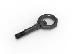 Alternative view of aFe CONTROL Rear Tow Hook Chevrolet Corvette (C8) 20-25 V8-6.2L- Gray