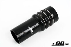 do88 91-97 Audi S4/S6/A6 2.2T C4 (AAN) Intercooler Inlet Hose - Black