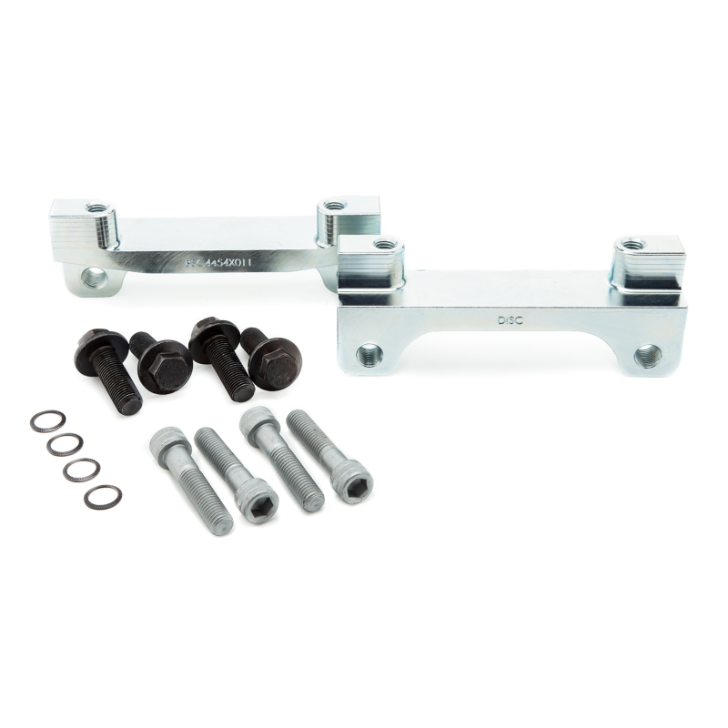 Alcon 2007+ Jeep JK 350x32mm Rotors 4-Piston Red Calipers Front Brake Upgrade Kit - Image 2