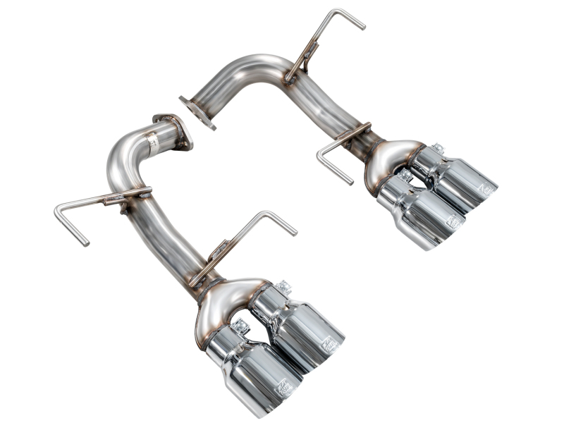 AWE Tuning 22-25 Subaru VB WRX Track Edition Axle-Back Exhaust - Chrome Silver Tips - Image 4