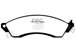 Alternative view of EBC 85-88 Chevrolet Camaro (3rd Gen) 2.8 (Performance Package) Bluestuff Front Brake Pads