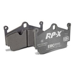 EBC Racing 12-16 Porsche Boxster 2.7L (Cast Iron Rotors Only) RP-X Rear Brake Pads