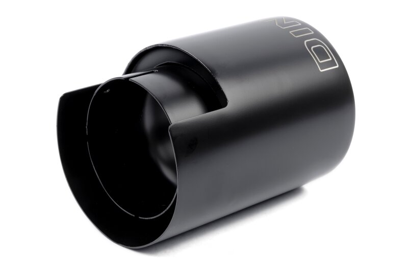 Dinan Double-Walled 4.5in Clamp-On Exhaust Tip - Black - 4.5in Outlet / 3.25in Inlet - Image 2
