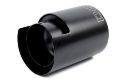Dinan Double-Walled 4.5in Clamp-On Exhaust Tip - Black - 4.5in Outlet / 3.25in Inlet - Image 3