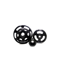 Alternative view of GFB 08+ WRX/STi / 09+ Forester / 03-09 LGT 3 pc Underdrive/Non-Underdrive Pulley Kit