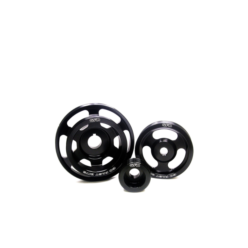 GFB 08+ WRX/STi / 09+ Forester / 03-09 LGT 3 pc Underdrive/Non-Underdrive Pulley Kit - Image 2