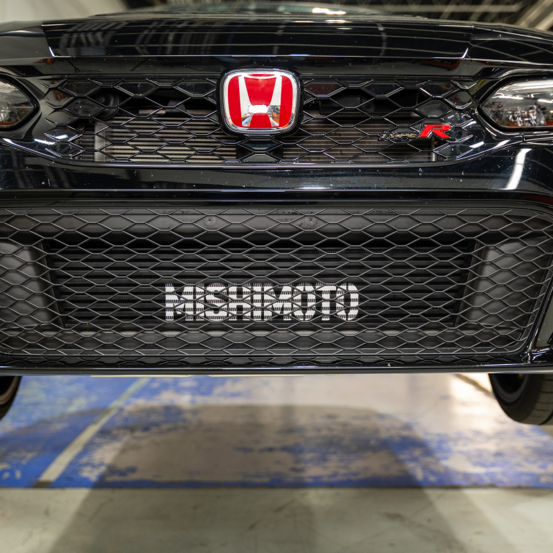 Mishimoto 2023+ Honda Civic Type-R Intercooler Kit w/Pipes - Black Intercooler/Red Pipes - Image 9