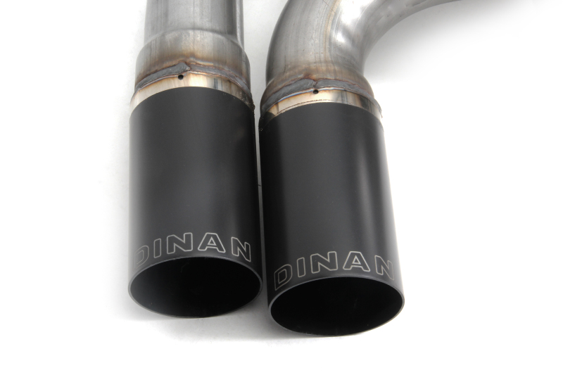Dinan 17-20 BMW 330i/430i (F30/F31/F32/F33/F36) Free Flow Axleback Exhaust System - Black Tips - Image 5