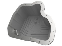 aFe 011-16 GM Diesel Trucks V8-6.6L LML Engine Oil Pan Black POWER Pro Series w/ Machined Fins - Image 4