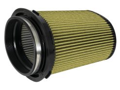 Alternative view of aFe Momentum Intake Rplcmnt Air Filter (6-3/4x4-3/4) F x (8-1/4x6-1/4) IN B x (7-1/4x5) T X 9 IN H