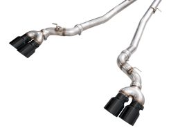 AWE Tuning BMW G90/G99 M5 Track Edition Cat-Back Exhaust - Diamond Black Tips - Image 17