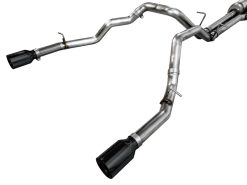 AWE Tuning 25+ RAM 1500 3.0TT 0FG Cat-Back Touring Exhaust - Diamond Black Tips - Image 13
