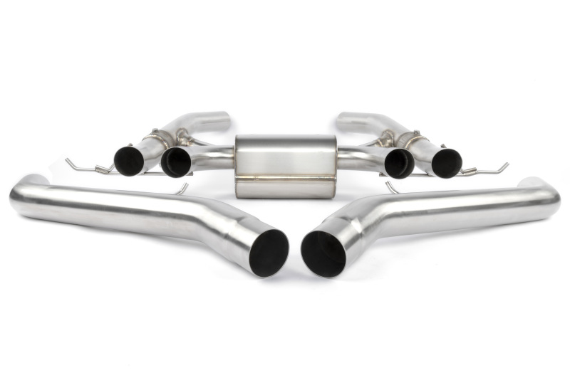 Dinan 21-27 BMW M3/M4 (G80/G82/G83) Valved Axleback Exhaust System - Polished Tips - Image 6