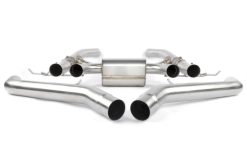 Dinan 21-27 BMW M3/M4 (G80/G82/G83) Valved Axleback Exhaust System - Black Tips - Image 5