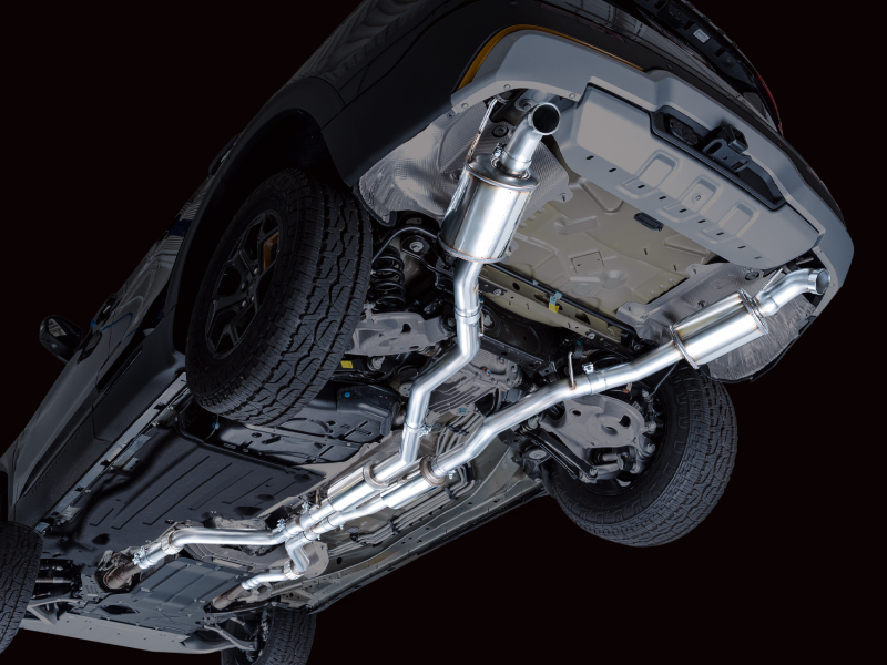 AWE Tuning 2021+ Ford Explorer Tremor 3.0TT 0FG Dual Rear Exit Exhaust w/ Bash Guard - Image 3