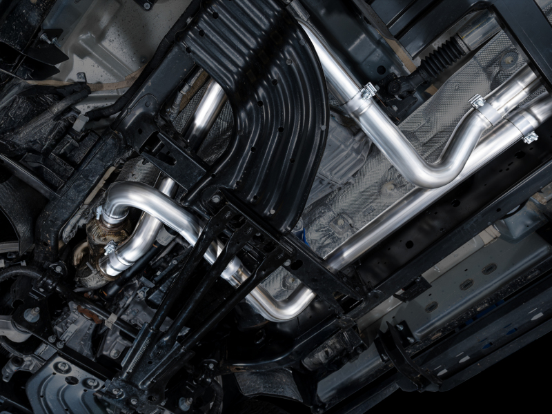 AWE Tuning 2025+ RAM 1500 RHO 3.0 I6 TT 0FG Dual Rear Exit Cat-Back Exhaust - Diamond Black Tips - Image 14
