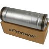 aFe MACH Force-Xp Muffler 2-1/2 IN ID Center/Center x 9 IN Dia. x 14 IN L - Round Body