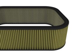 Alternative view of aFe Magnum FLOW Custom Air Filter 20-3/4 IN L x 14-1/4 IN W x 6 IN H w/ Expanded Metal