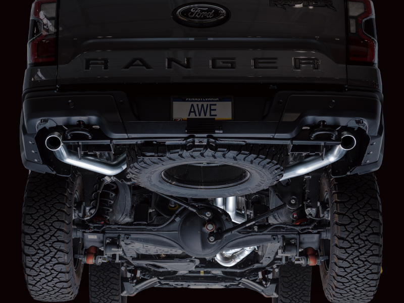 AWE 2024+ Ford Ranger Raptor 3.0L Switchpath Cat-Back Exhaust - BashGuard Only - Image 21