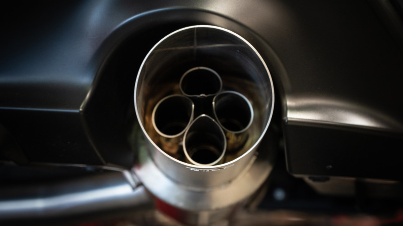 Borla 2022+ Subaru BRZ / 2022+ Toyota GR86 ATAK Cat Back Exhaust - 4.5in Stainless Tips - Image 3