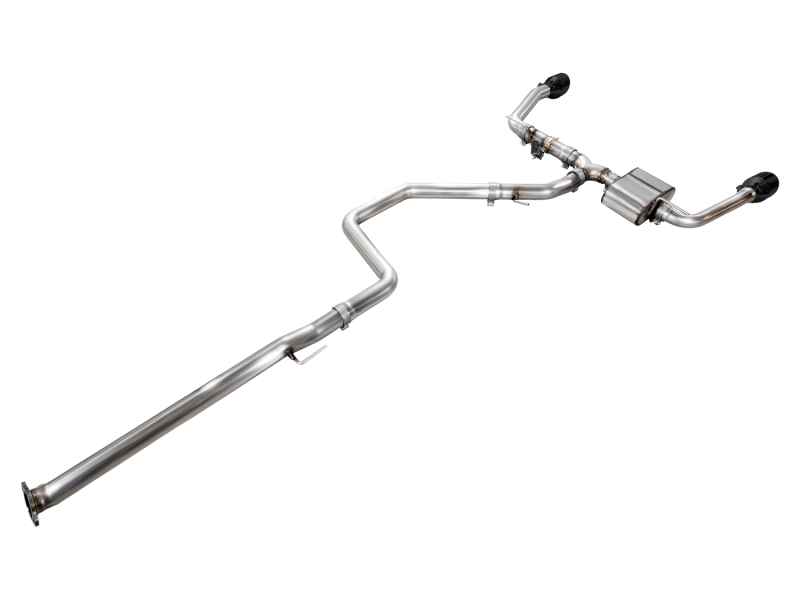AWE Tuning 22-26 Hyundai Elantra N SwitchPath Cat-Back Exhaust - Diamond Black Tips - Image 9