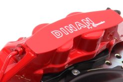 Alternative view of Dinan 06-13 BMW 3-Series (E90/E92/E93) Red Caliper/Slotted Brake Set - Front