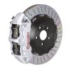 Brembo 06-10 M5/06-10 M6 Front GT BBK 6 Piston Cast 405x34 2pc Rotor Drilled-Silver