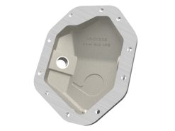 aFe 19-25 GM Trucks Front Diff Cover - Black w/ Machined Fins - Image 3