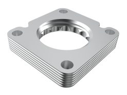 aFe Silver Bullet Throttle Body Spacer Kit Honda Civic 16-24 L4-2.0L - Image 3
