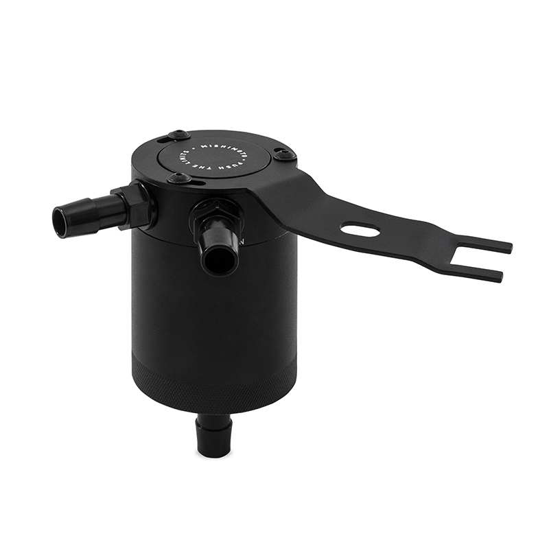 Mishimoto 2016+ Mazda Miata Baffled Oil Catch Can Kit - Black - Image 3
