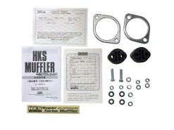 HKS 99-02 Nissan Skyline GT-R GF-BNR34 RB26DETT URBAN MATTE Edition Super Turbo Muffler - Image 5
