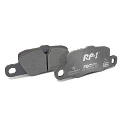 EBC Racing 12-15 Porsche 911 (991) Carrera S 3.8L (Cast Iron Rotors Only) RP-1 Race Rear Brake Pads