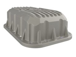 aFe POWER Street Series Engine Oil Pan Raw w/ Machined Fins Jeep Wrangler (JK) 12-18 V6-3.6L - Image 4