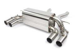 Dinan 19-21 BMW M2 Competition (F87) Free Flow Axleback Exhaust System w/X-Pipe - Black Tips - Image 6