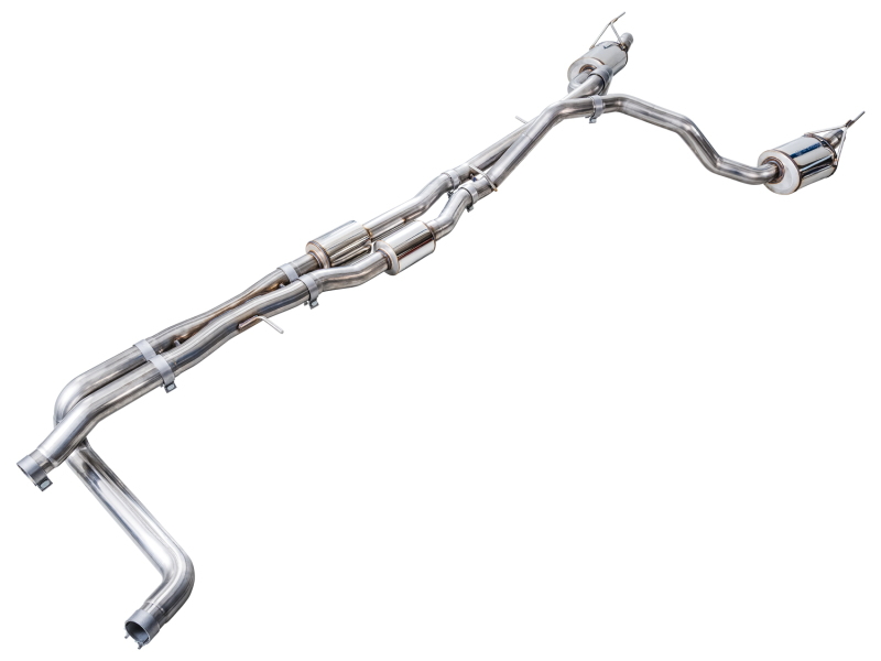 AWE Tuning 2021+ Cadillac Escalade 6.2L 0FG Dual Exit Exhaust System (Reuses OE Tips) - Image 11