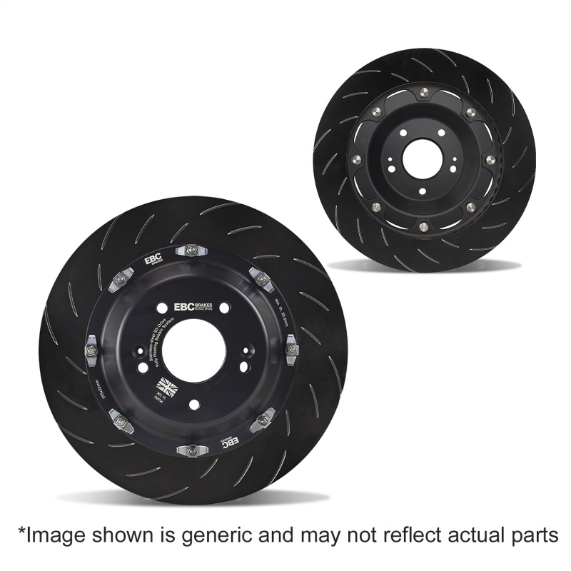 EBC Racing 18-21 BMW M2 Competition (F87 w/Performance Pkg) 2 Piece SG Racing Rear Rotors