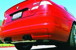 Alternative view of Dinan 01-06 BMW M3 (E46) Free Flow Axleback Exhaust - Black Tips