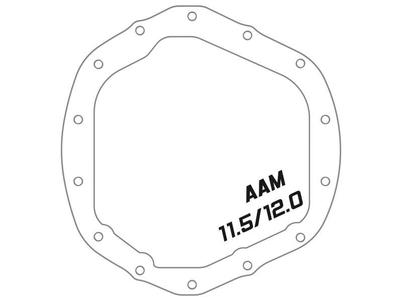 aFe Power Front/Rear Diff Cover Kit w/ Oil 20-25 GM Diesel Trucks V8 (AAM 9.25-12 & AAM 11.5-12-14) - Image 7