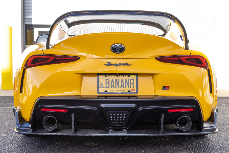 Dinan 20-26 Toyota GR Supra (A90/A91) 3.0T Valved Catback Exhaust System - Black Tips - Image 16