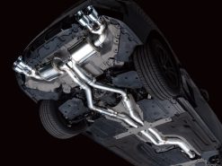AWE Tuning 22-26 BMW M240i (G42) Touring Edition Exhaust - Chrome Silver Tips - Image 3