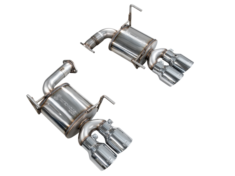 AWE Tuning 22-25 Subaru VB WRX Touring Edition Axle-Back Exhaust - Chrome Silver Tips - Image 4