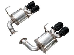 AWE Tuning 22-25 Subaru VB WRX Touring Edition Axle-Back Exhaust - Diamond Black Tips - Image 5