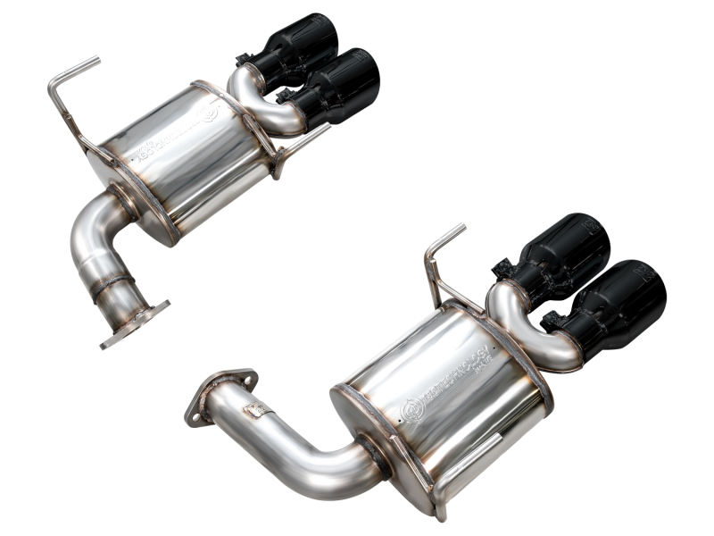 AWE Tuning 22-25 Subaru VB WRX Touring Edition Axle-Back Exhaust - Diamond Black Tips - Image 5