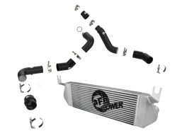 Alternative view of aFe 16-19 RAM 1500 EcoDiesel V6 3.0L (TD) BladeRunner GT Series Intercooler w/ Tubes