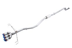 AWE 17-21 Honda Civic Type R Track Edition Triple Vapor Blue Exhaust