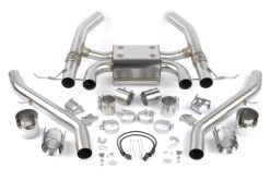 Dinan 21-27 BMW M3/M4 (G80/G82/G83) Valved Axleback Exhaust System - Polished Tips