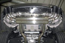 Dinan 18-23 BMW M550i (G30) Free Flow Axleback Exhaust System - Polished Tips - Image 5